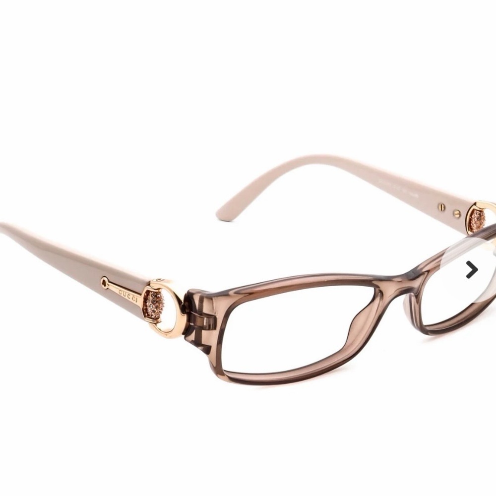 Gucci 3553 rectangular Designer Eyeglasses - Picture 2 of 10